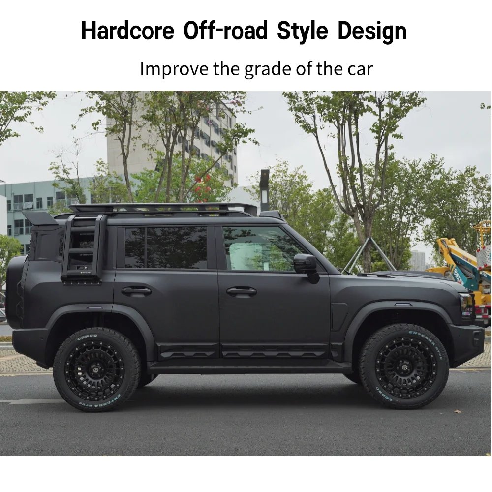 Jetour Traveller T2 Aluminum Foldable Side Door Ladder