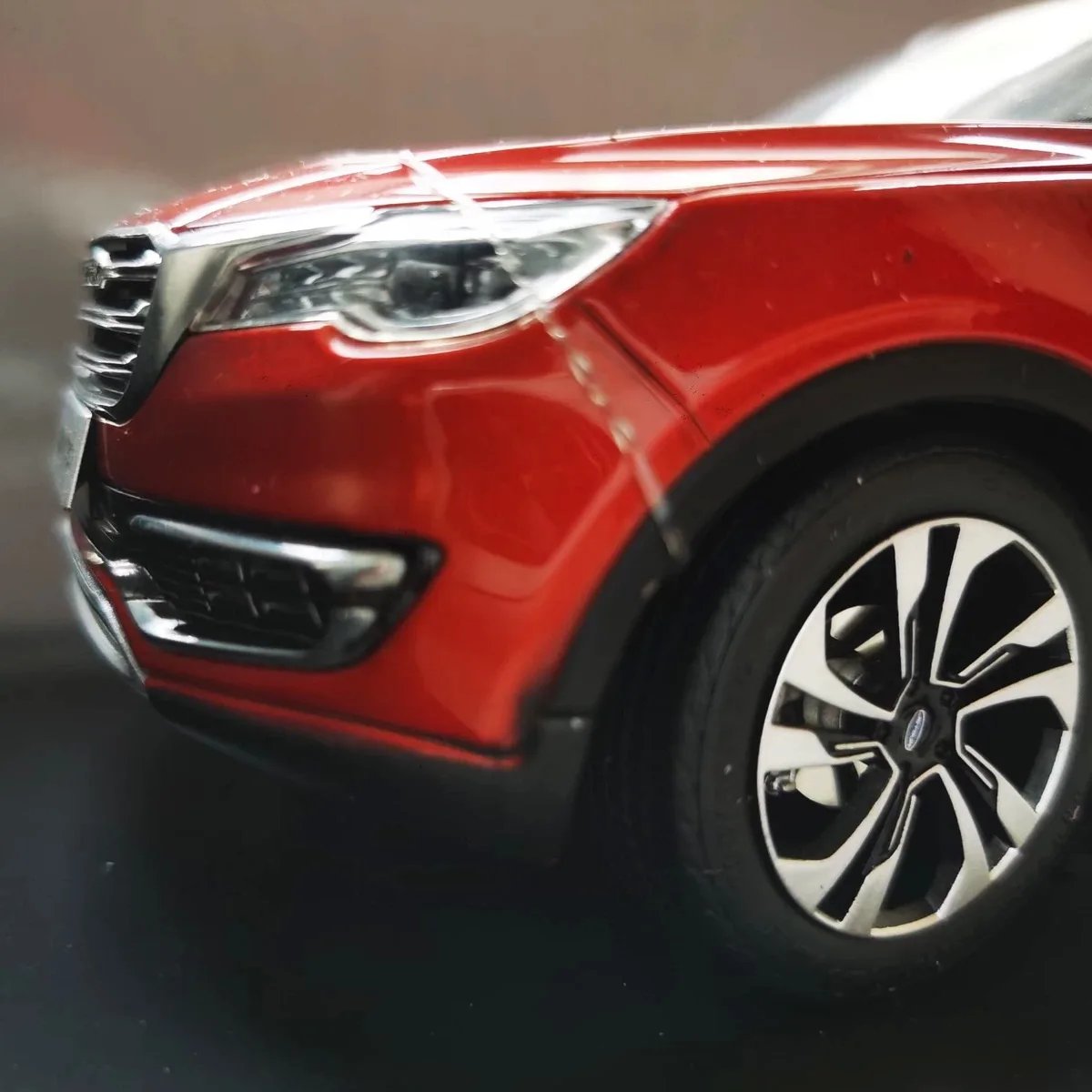 Jetour X70 Alloy Die-Cast Model Car - Red 1:18 Collectible