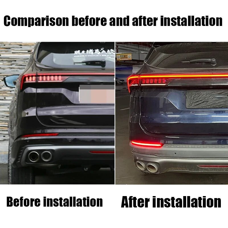 Jetour X70 PLUS LED Rear Bumper Fog Light Assembly 2020-2024