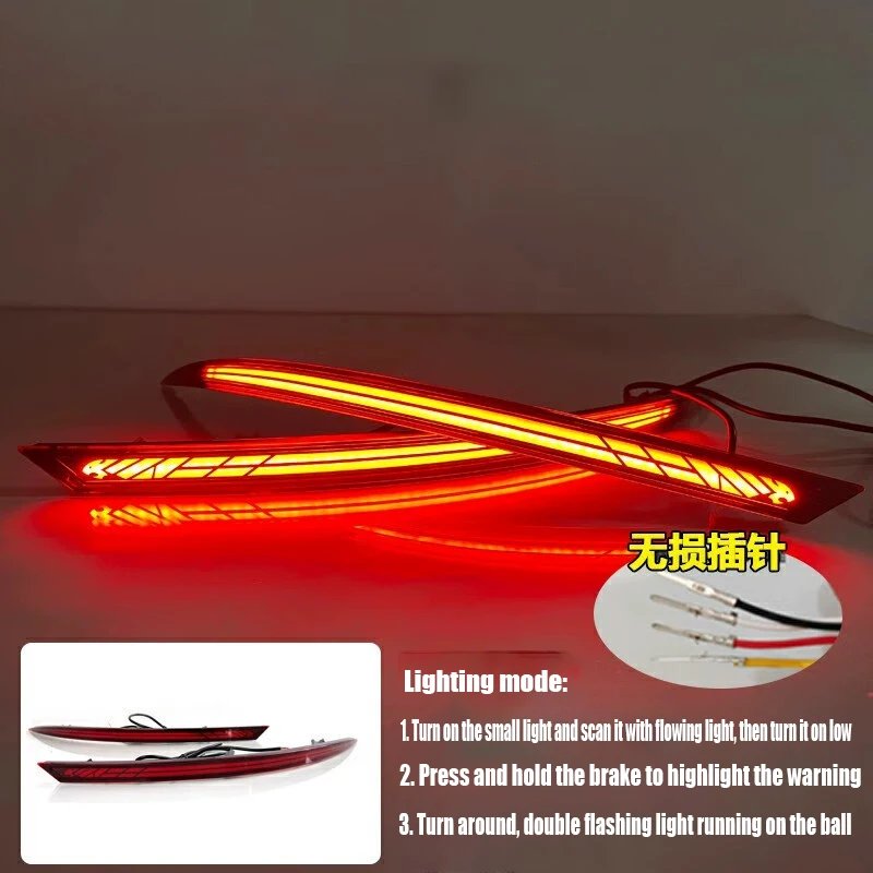 Jetour X70 PLUS LED Rear Bumper Fog Light Assembly 2020-2024