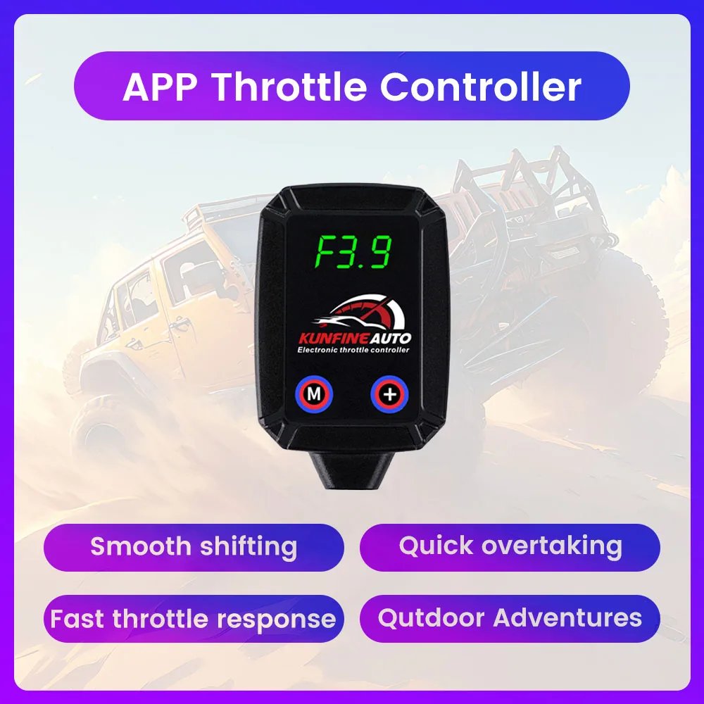 JETOUR X70 Throttle Controller - Bluetooth Racing Booster