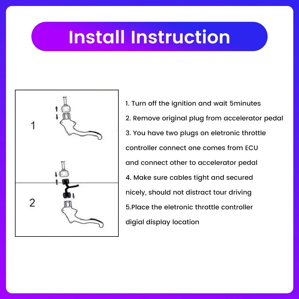 JETOUR X70 Throttle Controller - Bluetooth Racing Booster
