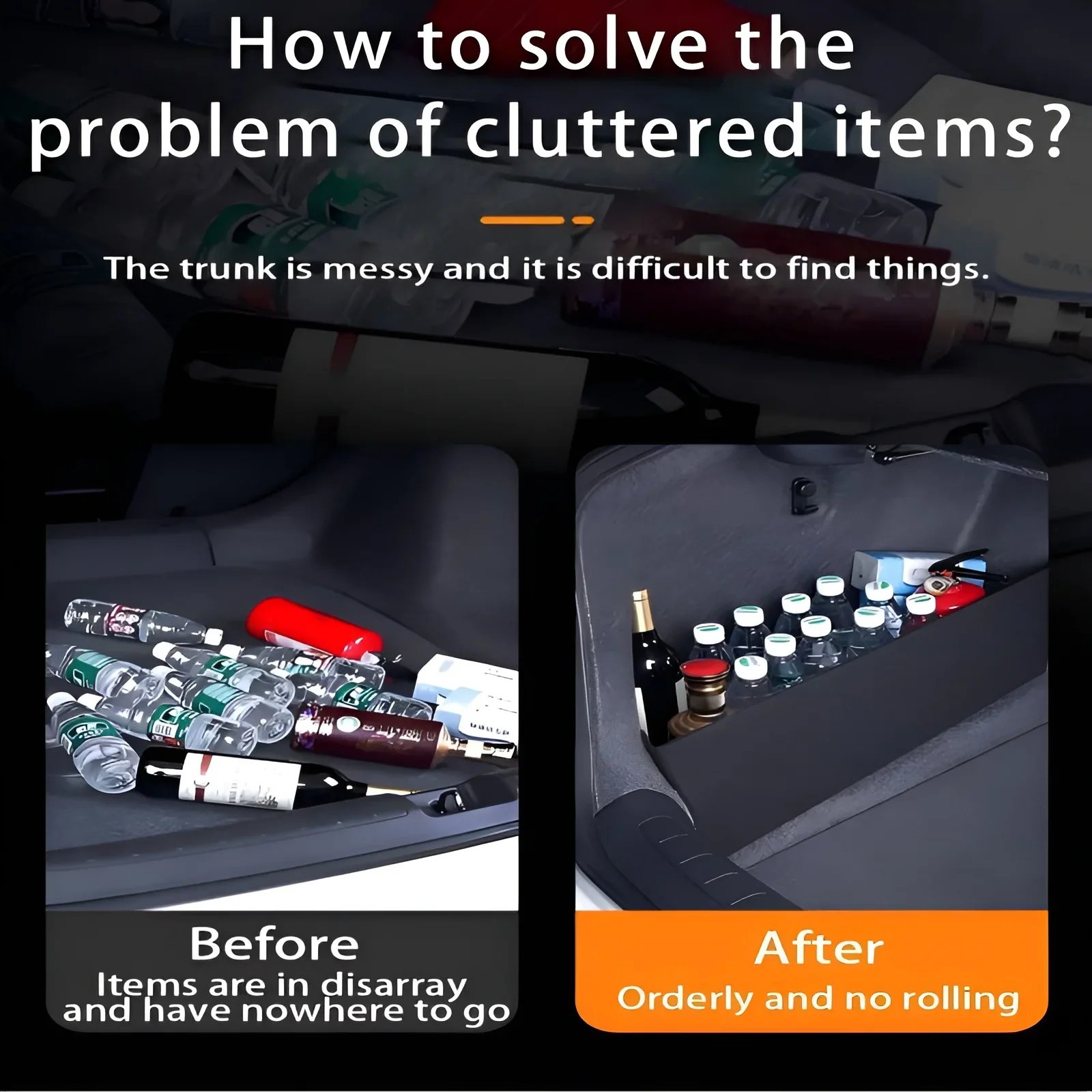 Jetour X90 Pro 2024-2026 Trunk Storage Organizer & Partition