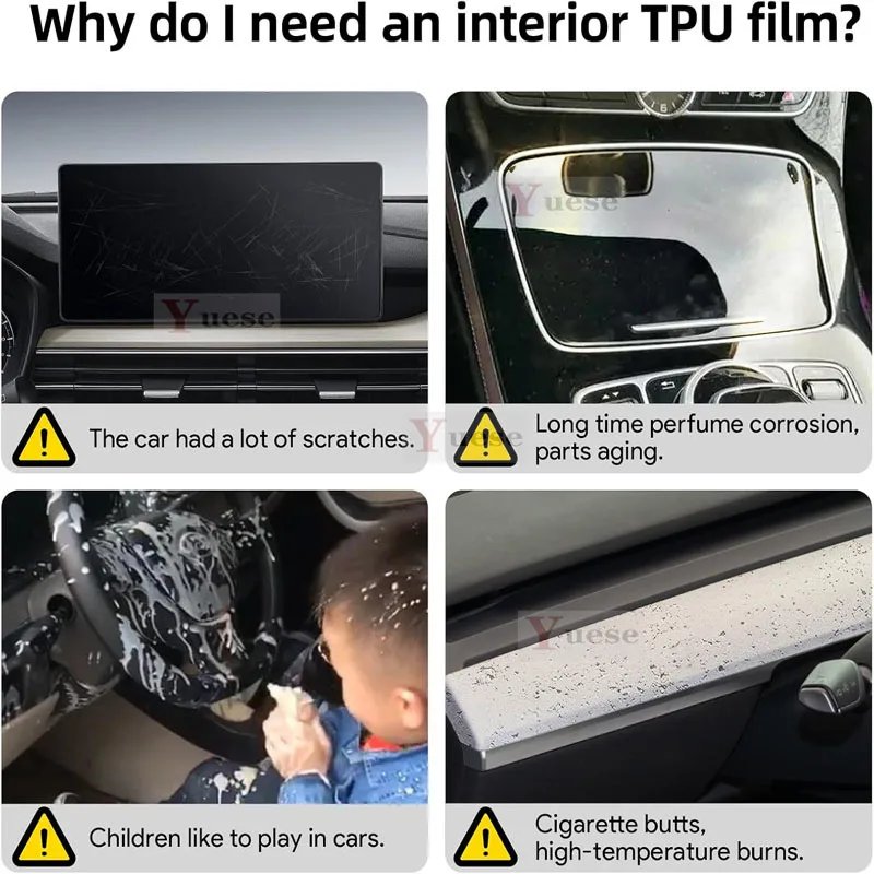 Jetour X90/X95 2020-2021 TPU Interior Protective Film