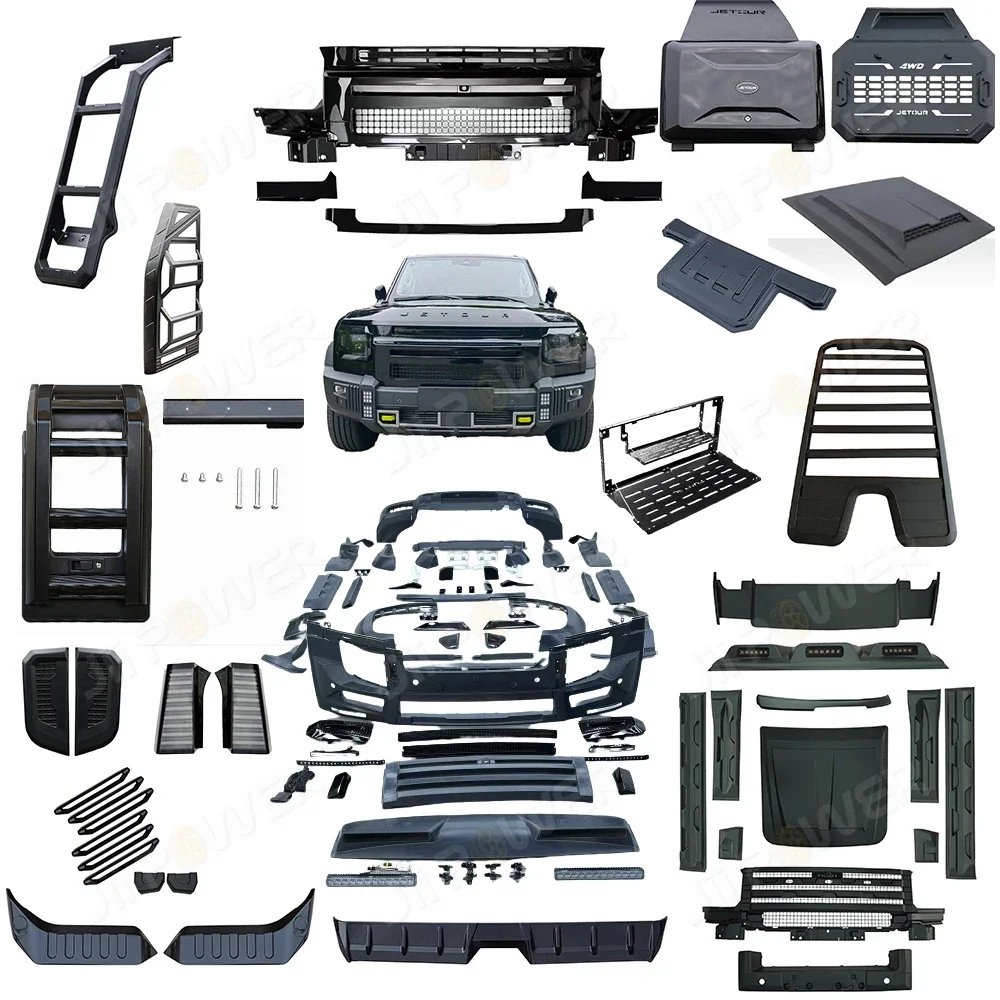 JP16 ODM jetour t2 accessories wholesale Body Kits auto spare parts for Chery Jetour Traveller T2 4wd complete set high quality