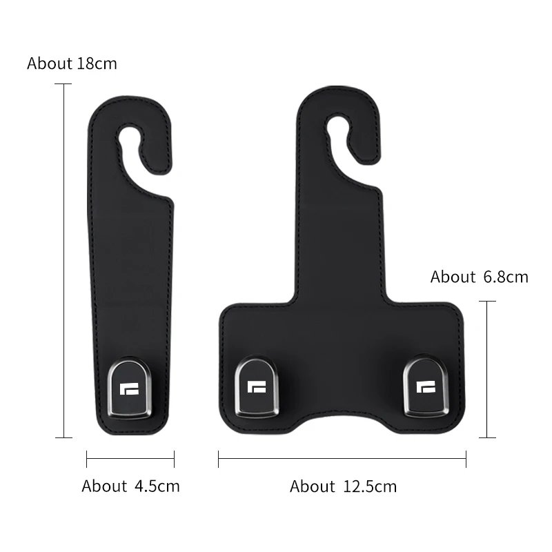 Leather Car Seat Headrest Hook for BAIC JISHI 2023-2025