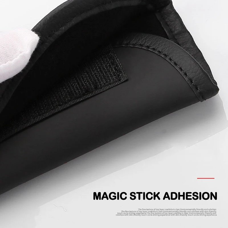 Leather Shoulder Seat Belt Covers for Renault Models - 2 Pack