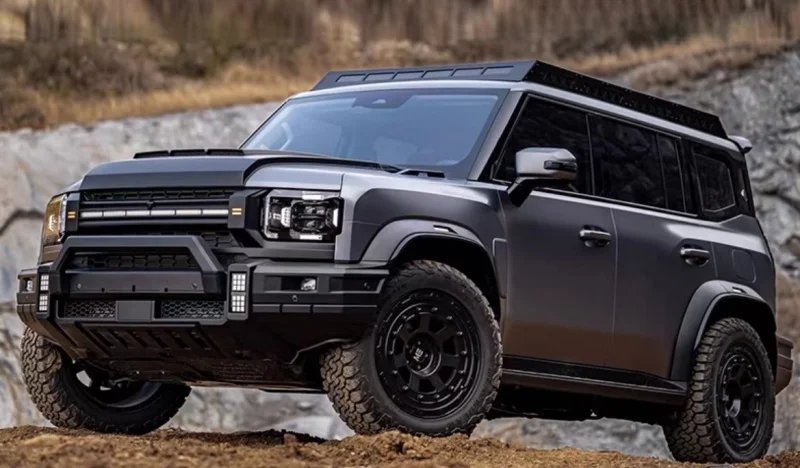 LED Grille Front Bumper for Jetour Traveler T2 & Mars Explorer