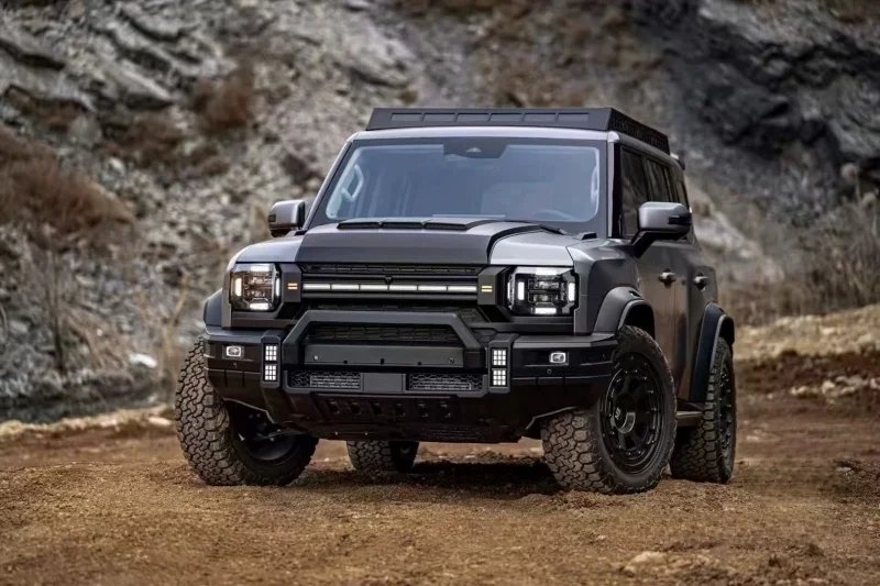 LED Grille Front Bumper for Jetour Traveler T2 & Mars Explorer