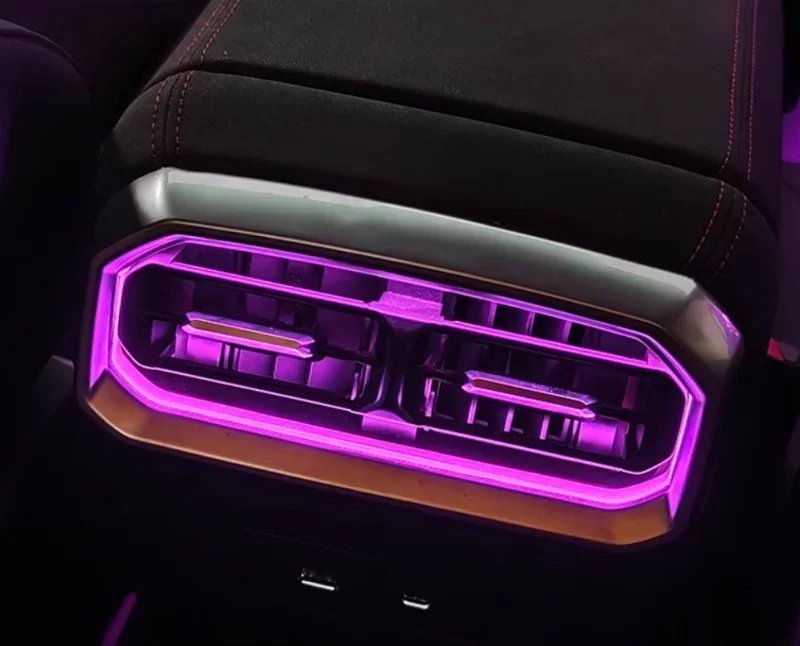 Luminous Car AC Outlet Cover for Jetour Traveller T2 2023-2025