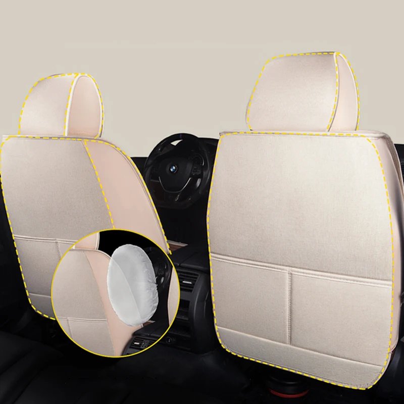 Luxury Flax Car Seat Covers for Jetour & Chery Models