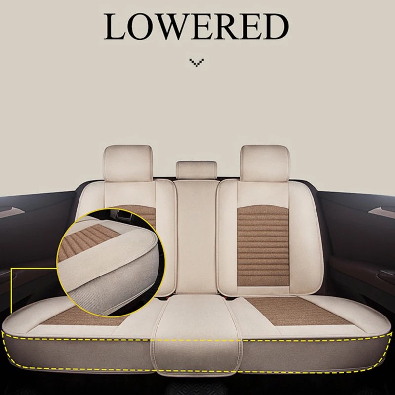 Luxury Flax Car Seat Covers for Jetour & Chery Models