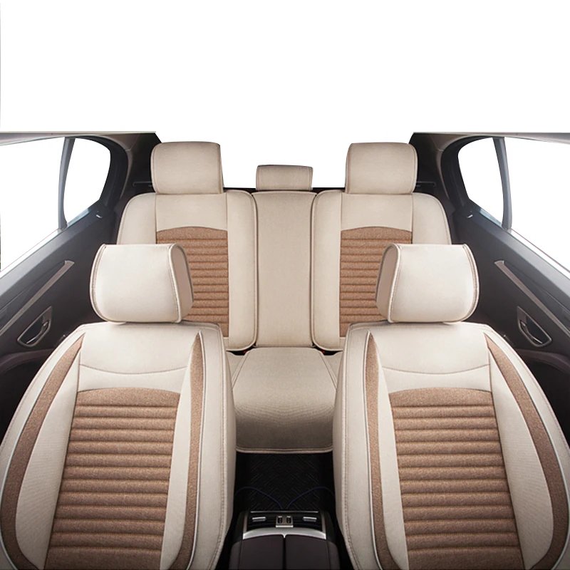Luxury Flax Car Seat Covers for Jetour & Chery Models