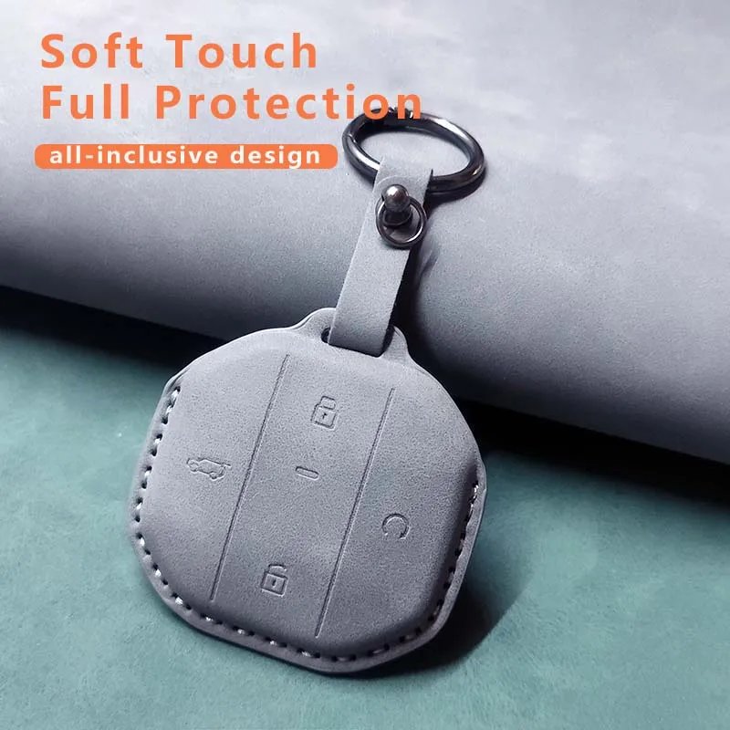 Luxury Leather Smart Key Case for Chery Jetour T1 T2 2025