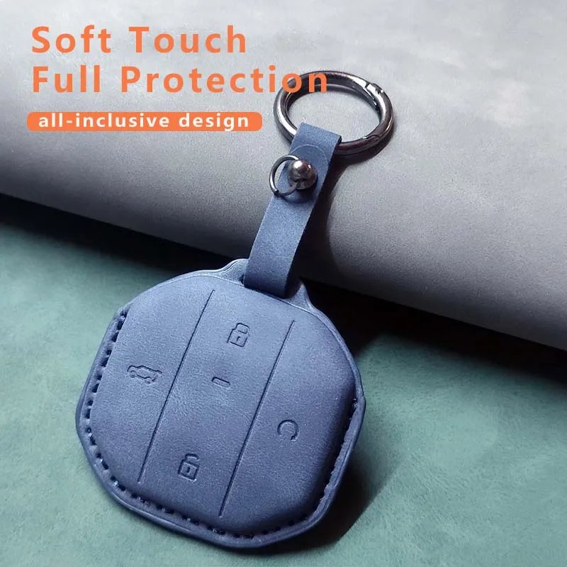 Luxury Leather Smart Key Case for Chery Jetour T1 T2 2025