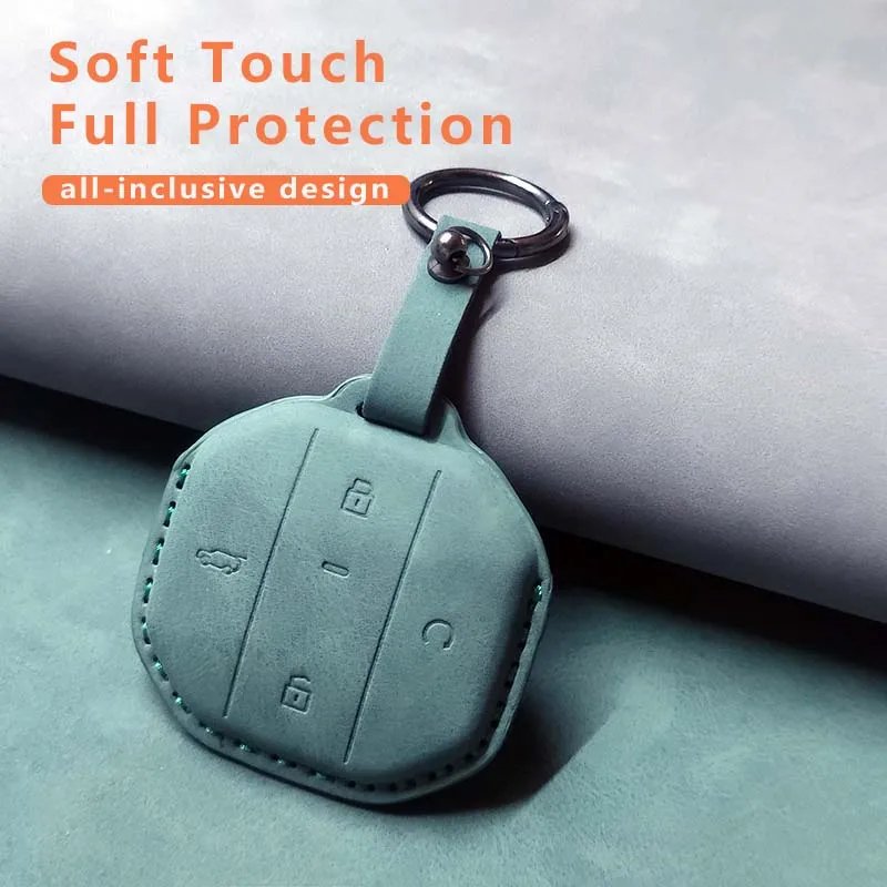 Luxury Leather Smart Key Case for Chery Jetour T1 T2 2025