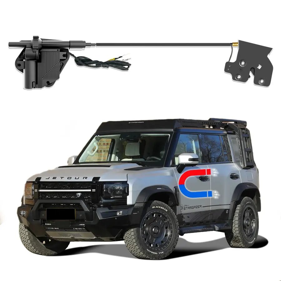 New Electric Suction Doors for Chery Jetour Traveler T2 2024 MX-9286 Vacuum Lock Car Update Parts