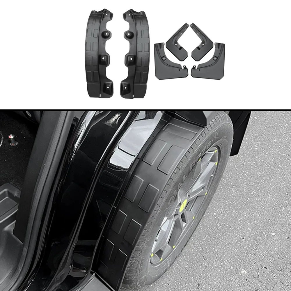 Off-road Car Rear Mudguard Tire Liner Mudguard Special Mudguard Fit For Chery Jetour Traveler 2023-2025 Modified Accessories