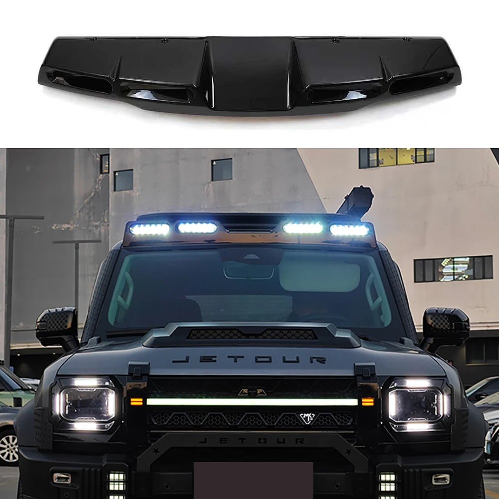 Outdoor Car Roof Spotlight Searchlight Fit For 2023-2025 Chery Jetour Traveller T2 White Led Roof Lights Exterior Accessories