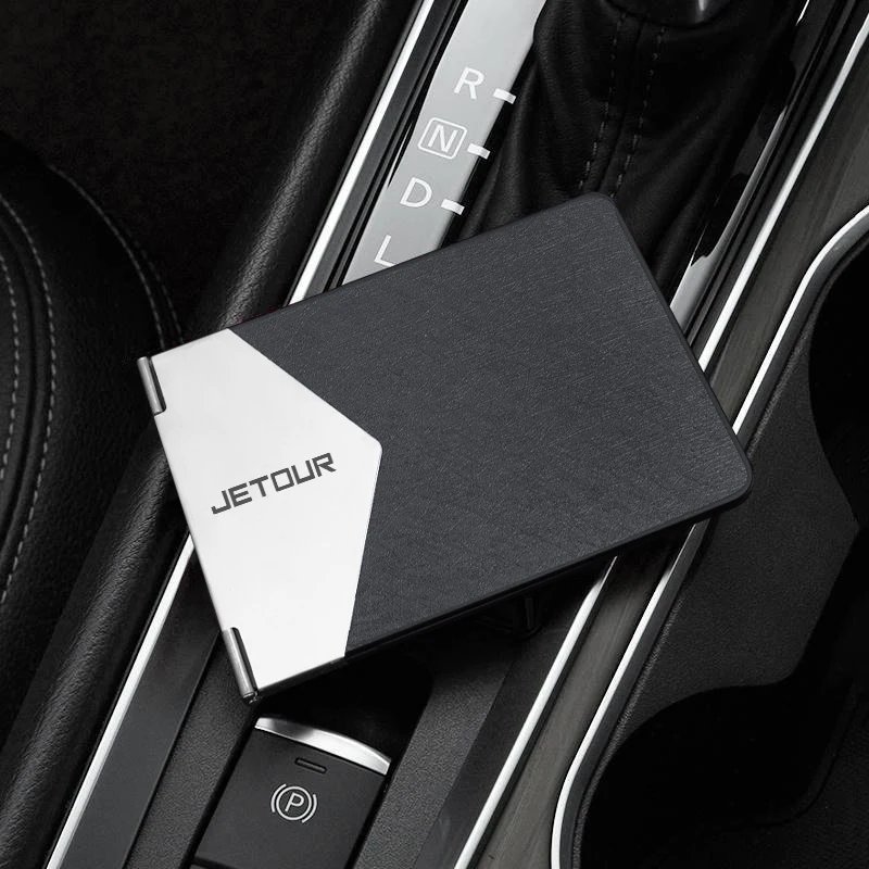 Premium Metal License and Credit Card Holder for Jetour Models
