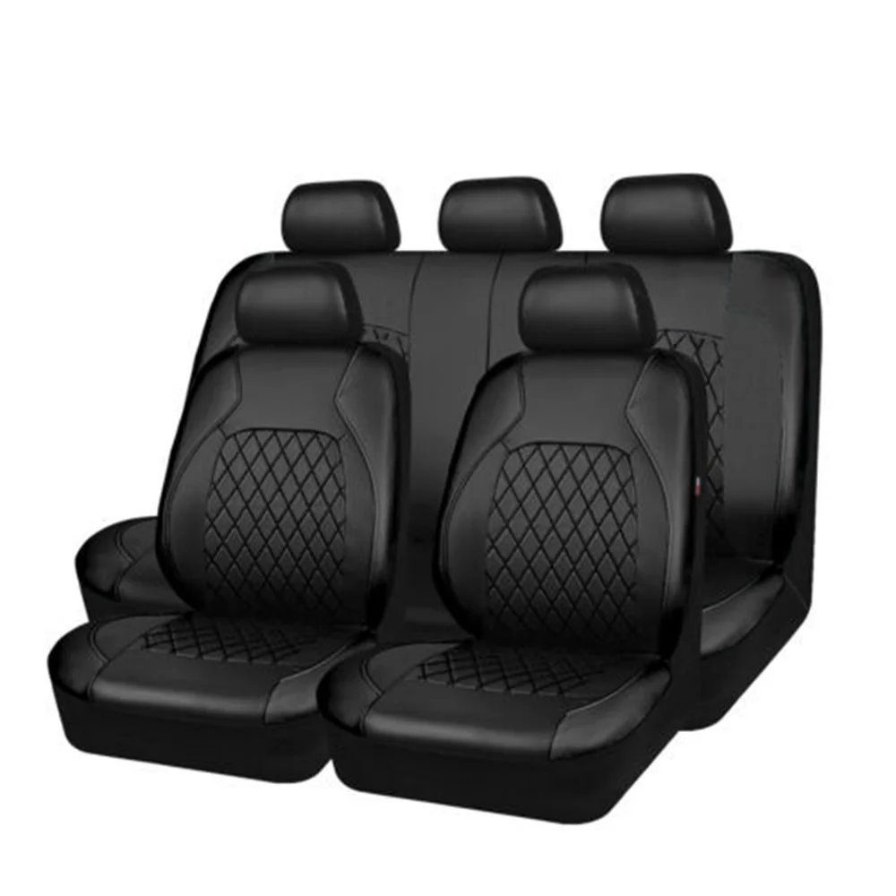 Premium PU Leather Universal Car Seat Cover for SUVs & Trucks
