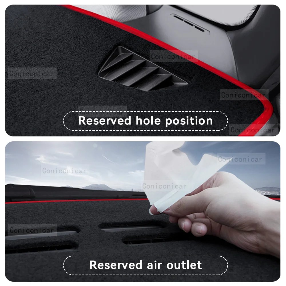 Protective Dashboard Cover Mat for CHERY JETOUR T2 2024