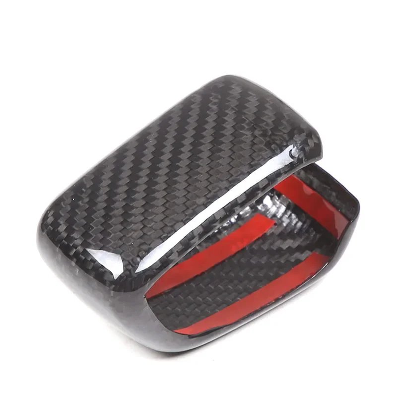 Real Carbon Fiber Gear Shift Cover for Volvo XC40 XC60 XC90 S60 S90 C40 2022-2024