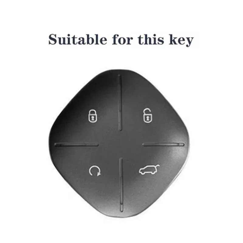 Silicone Key Cover for Chery Jetour Dashing X-1 Plus 2022-2024