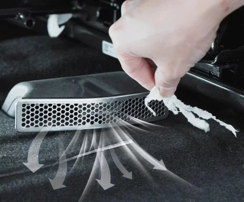 Stainless Steel Air Conditioning Outlet Cover for Jetour T2 2023-2025