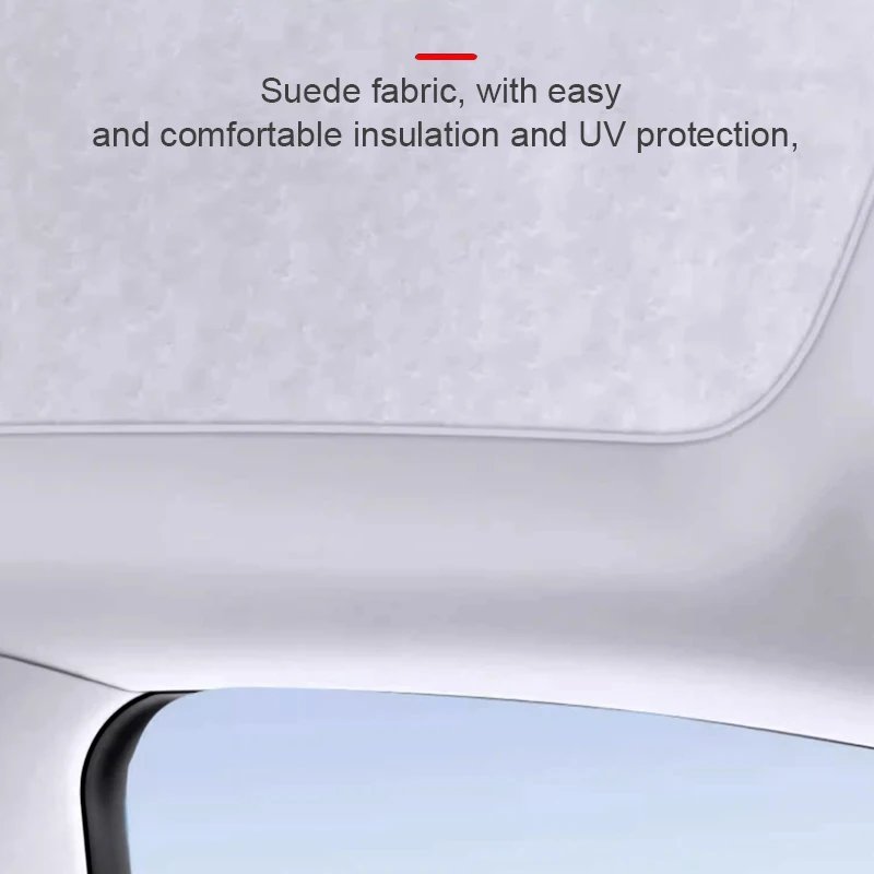 Suede Sunshade for CHERY JETOUR DASHING 2023-2025 Skylight