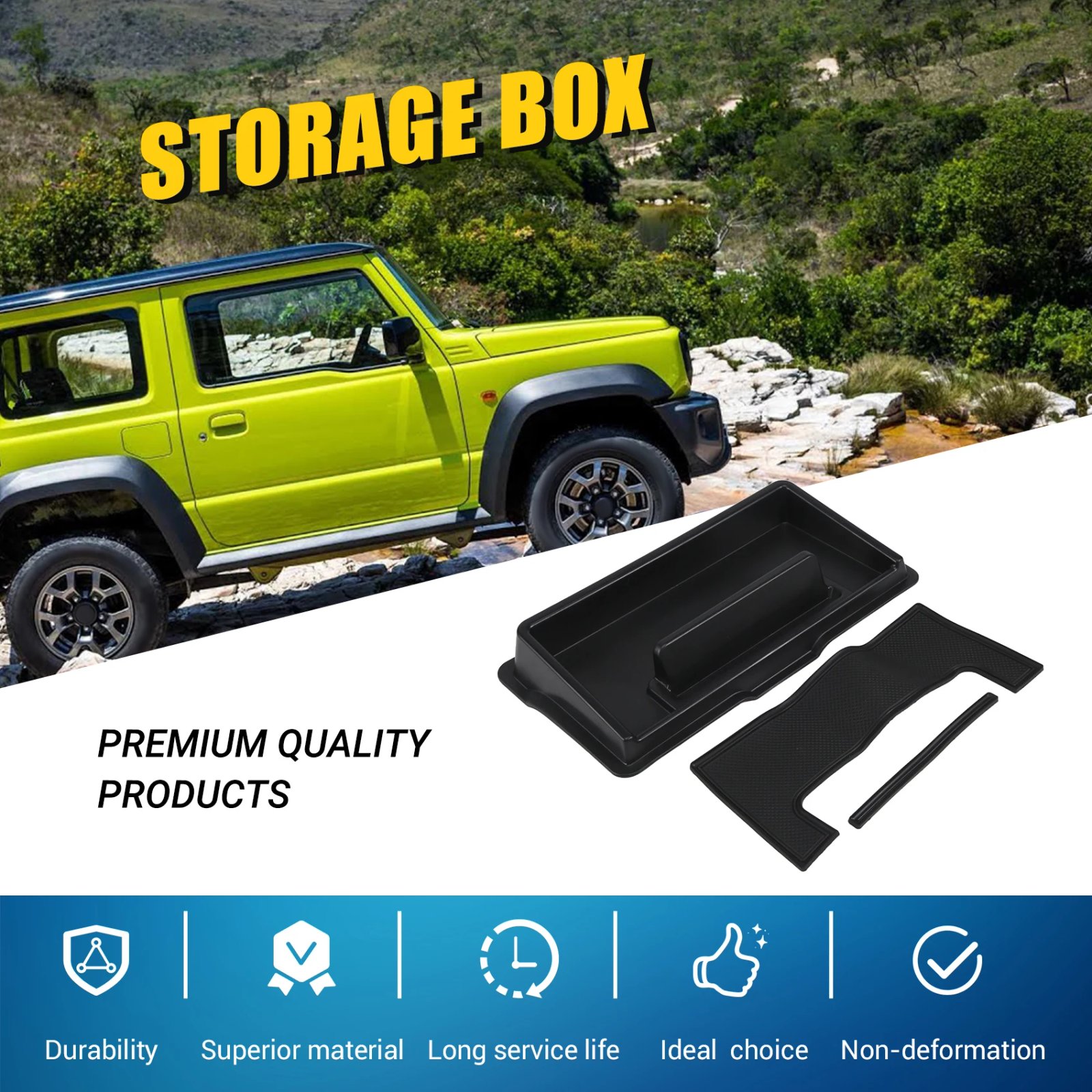 Suzuki Jimny 2019 Multifunction Dashboard Storage Box