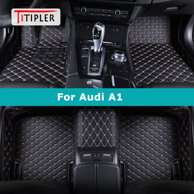 TITIPLER Custom Car Floor Mats For Audi A1 Auto Carpets Foot Coche Accessorie