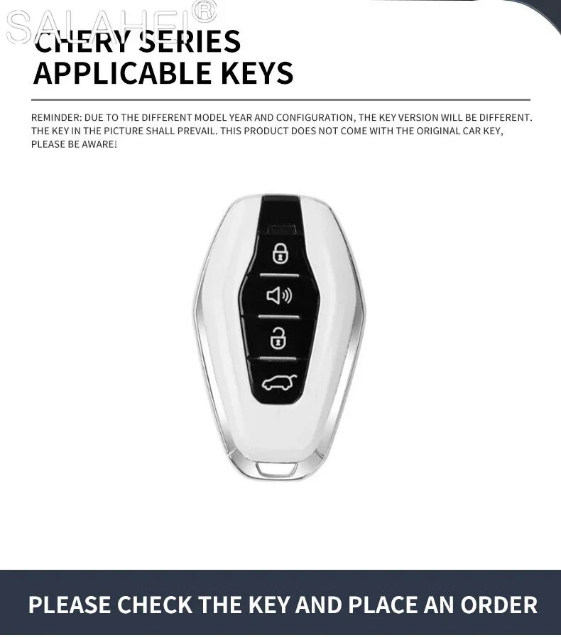 TPU Smart Key Fob Case for Chery Jetour X70 X90 X95