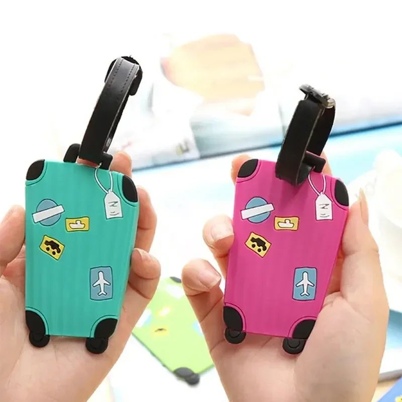 Unique 3D Silicone Waterproof Luggage Tag - Drip Glue Design
