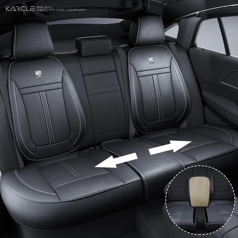 Universal Nappa Leather Car Seat Covers - Full 360 Protection Set