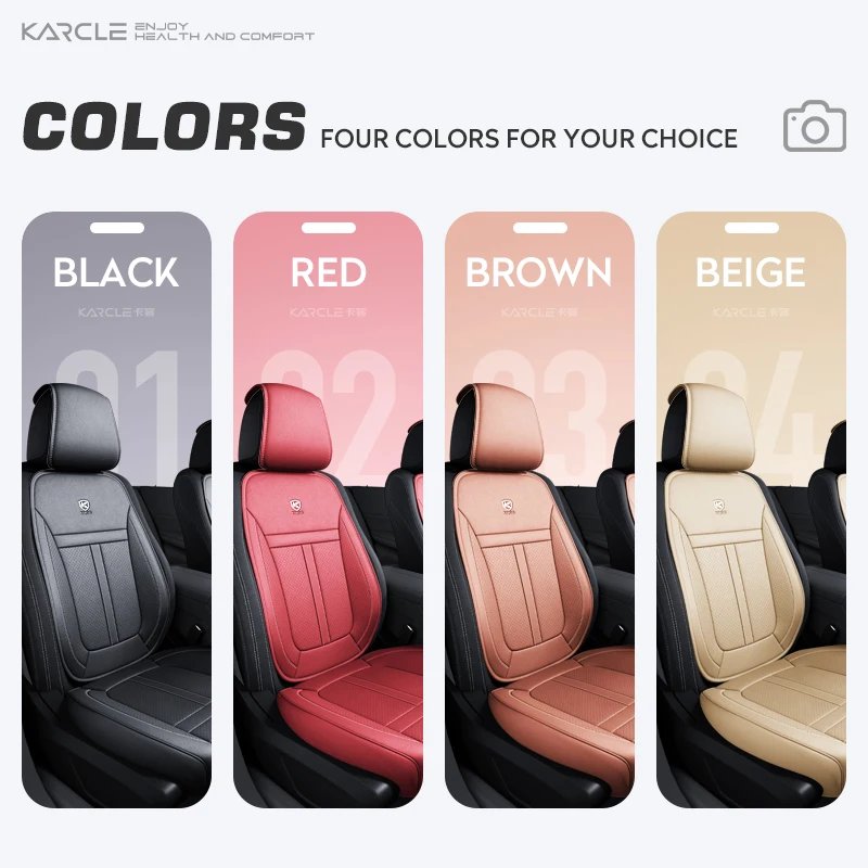 Universal Nappa Leather Car Seat Covers - Full 360 Protection Set