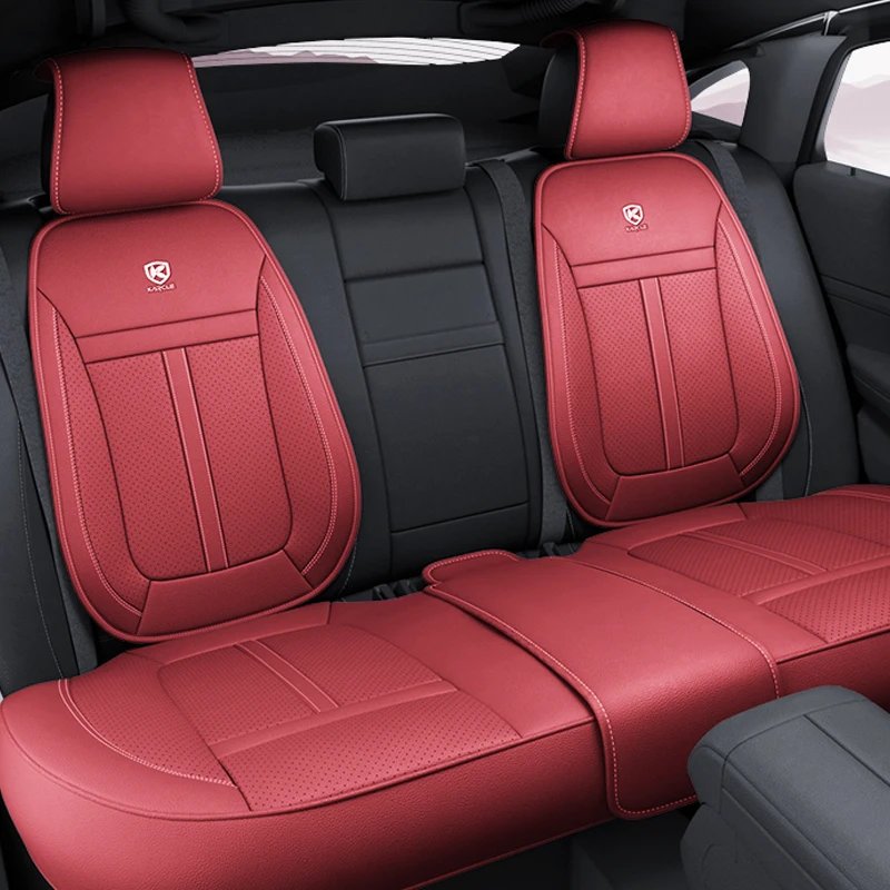 Universal Nappa Leather Car Seat Covers - Full 360 Protection Set