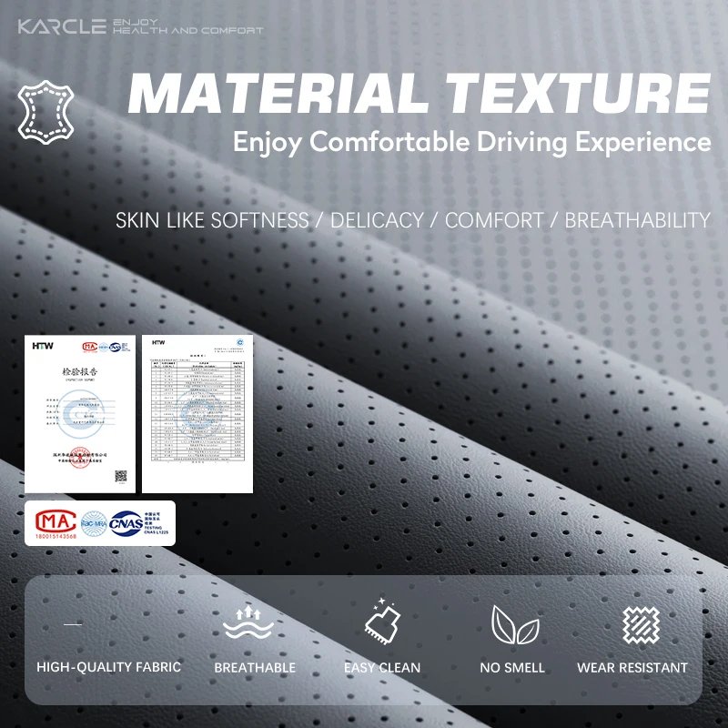 Universal Nappa Leather Car Seat Covers - Full 360 Protection Set