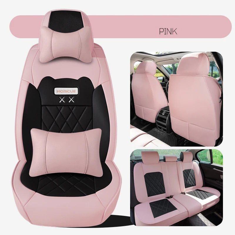 Universal PU Leather Car Seat Cover For Jetour X70 X90 Plus Chery Tiggo 3X 5X 7 8 Pro Arrizo Luxury Auto Interior Accessories