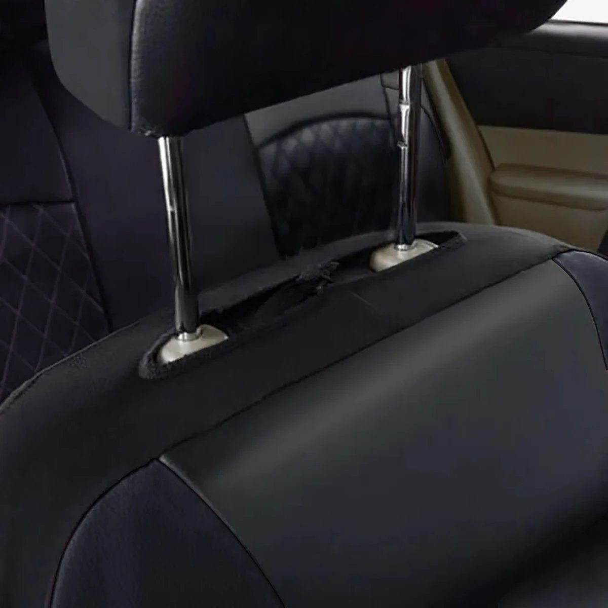 Universal Waterproof PU Leather Car Seat Covers for All Seasons