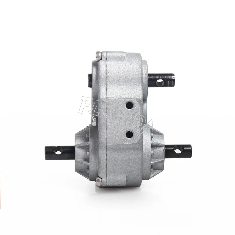 Upgrade Metal Gearbox Transfer Case for RC Crawler Axial SCX10