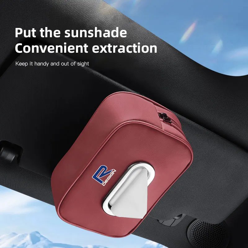 Volvo Tissue Storage Box - Auto Organizer for All Models