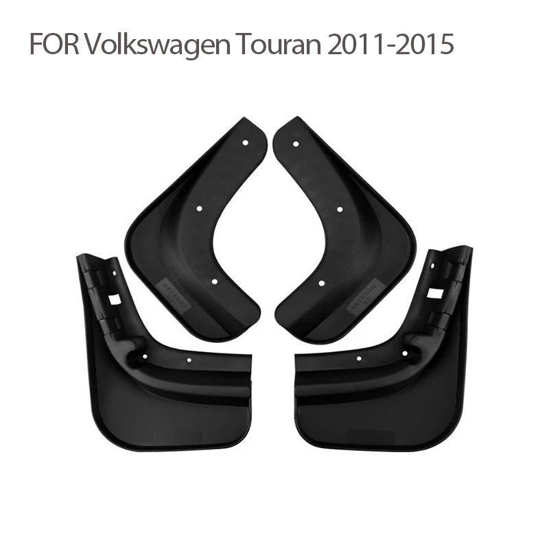 VW Touran Mud Flaps - 4pc Fender Guards for 2011-2015