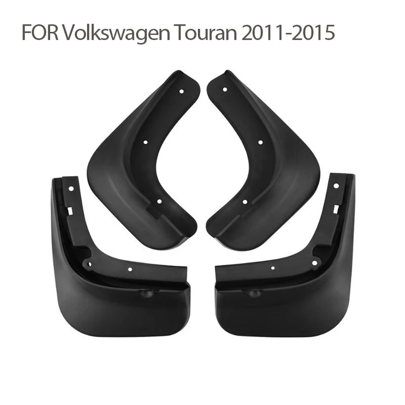 VW Touran Mud Flaps - 4pc Fender Guards for 2011-2015