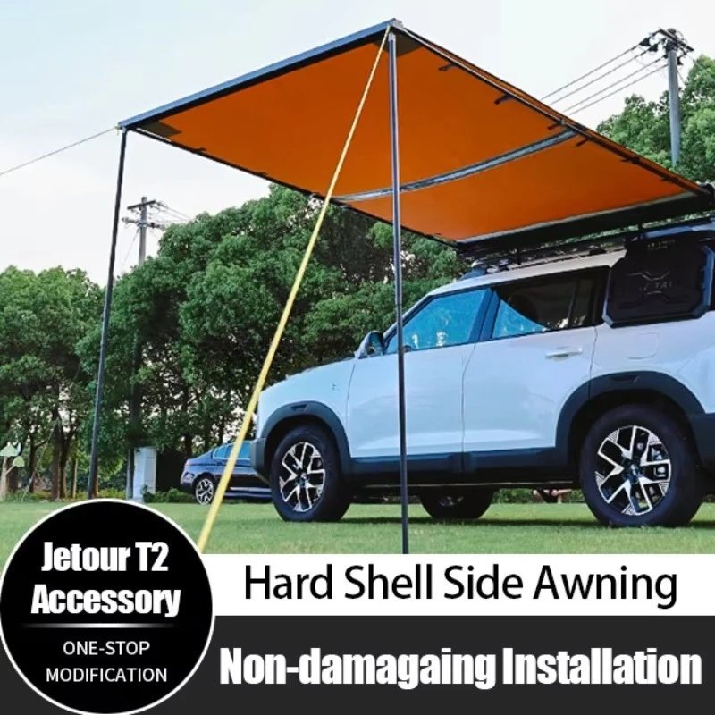 Waterproof Aluminum Camping Awning for Jetour T2 Traveler