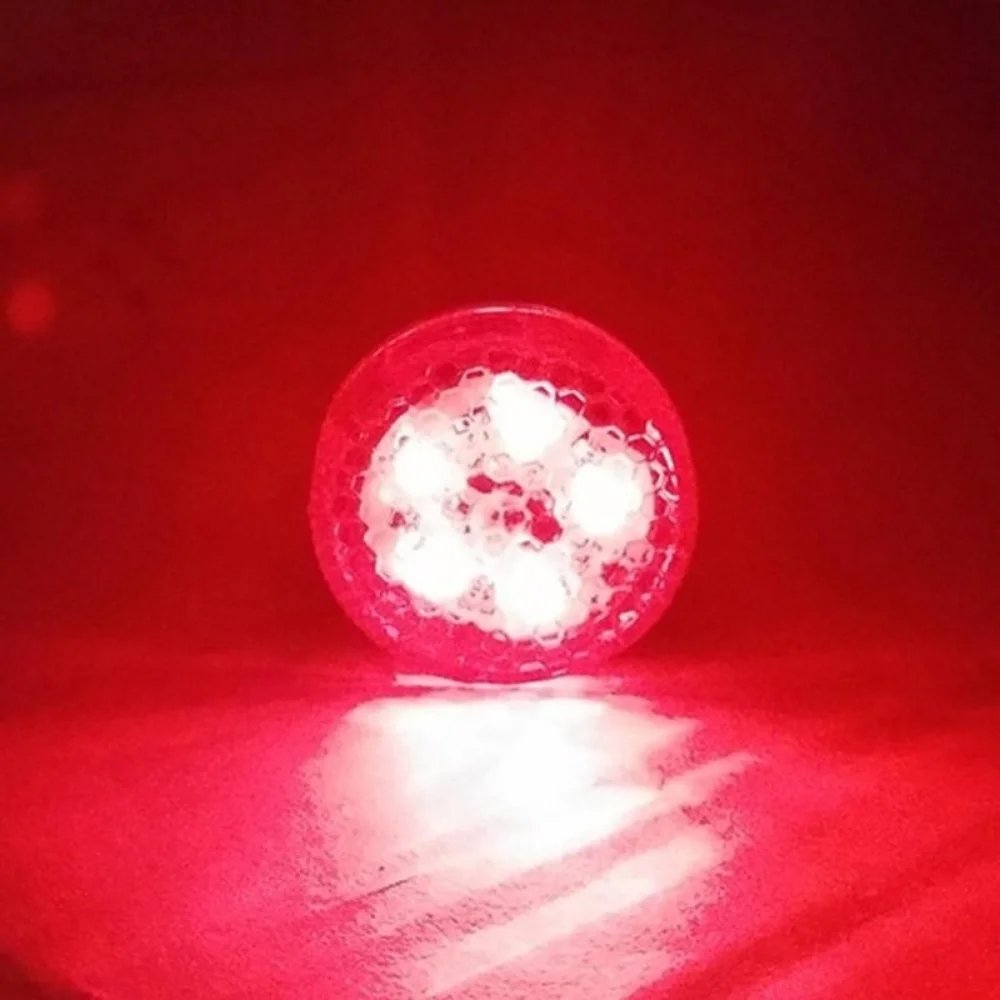 Wireless Red Car Door Warning Light - 2PCS Strobe Alarm Set