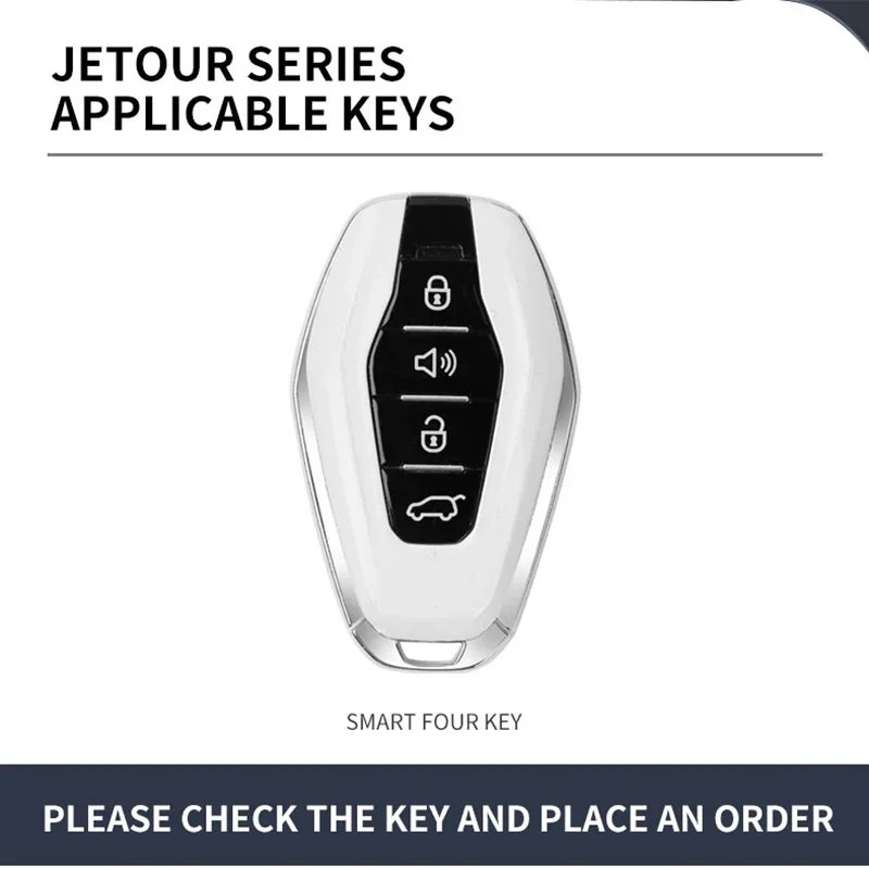 Zinc Alloy Key Case Cover for Chery Jetour X70 X90 X95 2020-2023