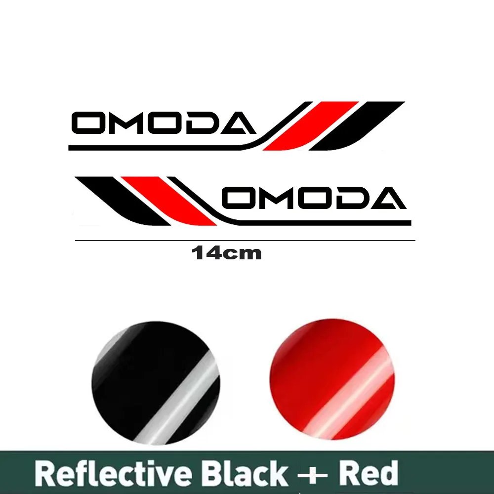 2-Pack Car Rearview Mirror Stickers for Chery Jetour & TIGGO