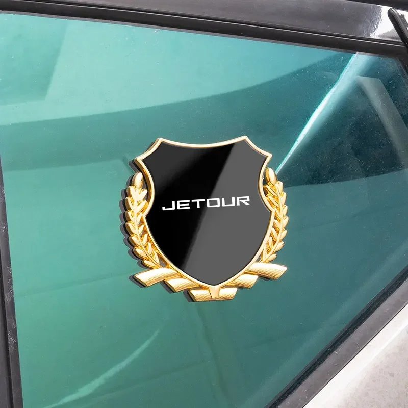 3D Metal Car Emblem Badge Decal for Chery Jetour X70 X90 X95