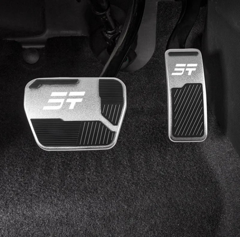 Anti-Slip Aluminum Alloy Pedal Cover for Jetour Traveller T2 2023-2025